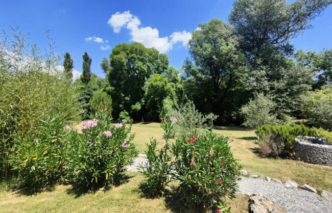 La Belle Rivière - Maison d'hôtes en Provence - Parc