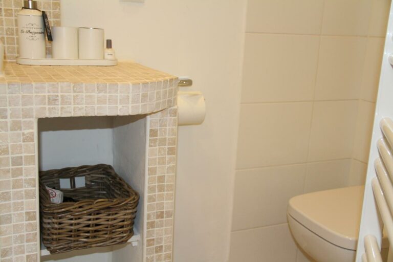 Chambre d'hôte La Belle Rivière à Salernes - WC salle de bains